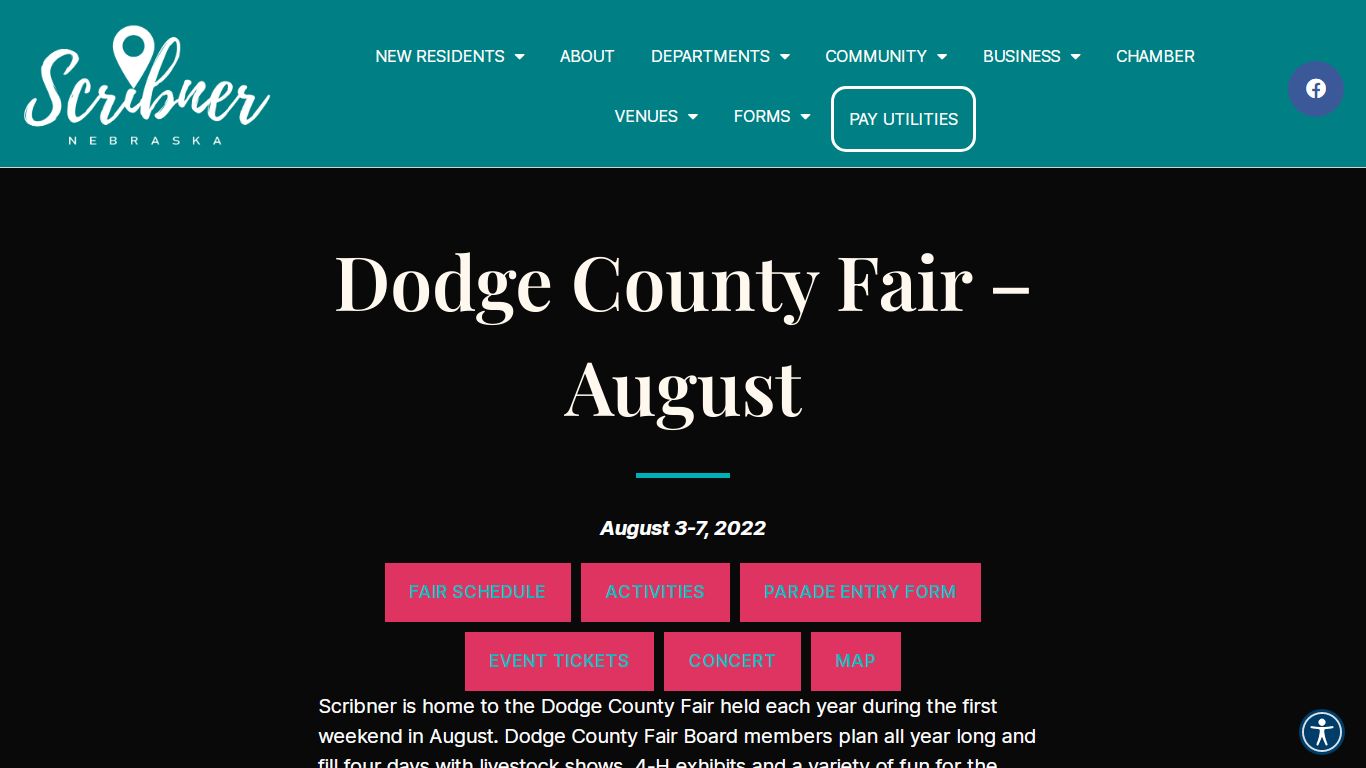 Dodge County Fair - August - City of Scribner, Nebraska | Dodge County ...